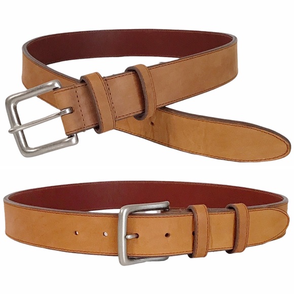 Coach Accessories - Coach Handcrafted in United States VTG USA Tabac Yellow Nubuck Belt 3878 32